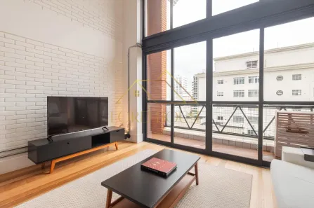 Apartamento com 1 Quarto para venda ou aluguel, 75m² no Cerqueira César, São Paulo