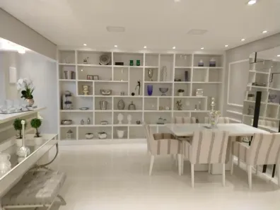 Apartamento com 2 Quartos para alugar, 92m² no Aviação, Praia Grande
