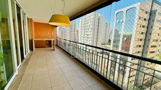 Apartamento com 3 Quartos para alugar, 167m² no Brooklin Paulista, São Paulo