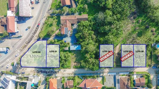 Lote/Terreno à venda, 454m² no Padre Martinho Stein, Timbó