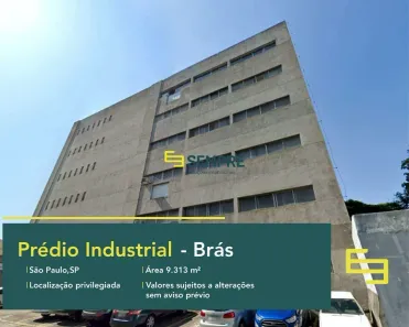 Prédio Comercial à venda, 9313m² no Brás, São Paulo
