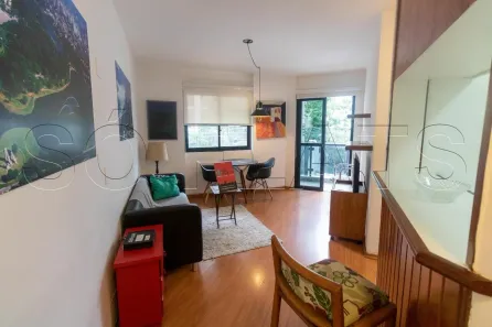 Flat com 1 Quarto para alugar, 39m² no Jardim Paulista, São Paulo