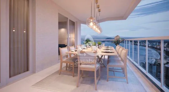 Apartamento com 3 Quartos à venda, 218m² no Ponta da Praia, Santos