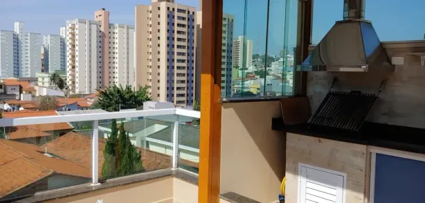Cobertura com 2 Quartos à venda, 150m² no Vila Valparaíso, Santo André