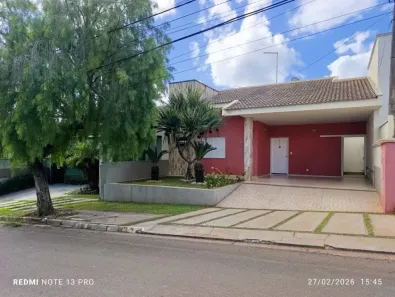 Casa de Condomínio com 3 Quartos para alugar, 160m² no Vila Monte Verde, Tatuí