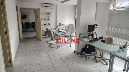 Sala Comercial para venda ou aluguel, 130m² no Centro, Niterói