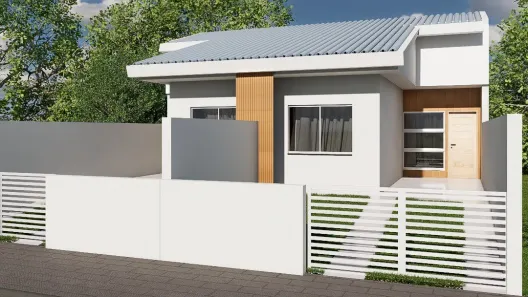 Casa com 2 Quartos à venda, 54m² no Forquilhas, São José