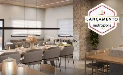 Apartamento com 2 Quartos à venda, 56m² no Casa Branca, Santo André