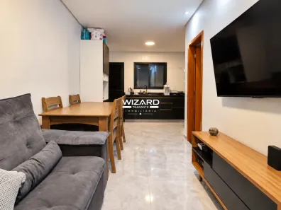 Casa de Condomínio com 2 Quartos à venda, 50m² no Guilhermina, Praia Grande