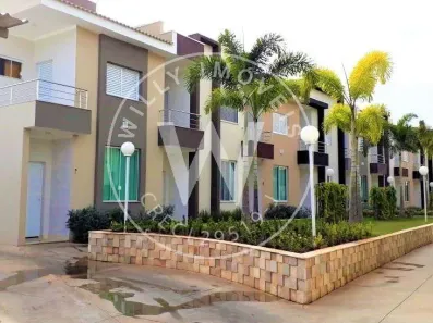 Casa de Condomínio com 2 Quartos para alugar, 100m² no Parque Residencial Jarina, Presidente Prudente