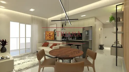 Apartamento com 2 Quartos à venda, 78m² no Barreiros, São José