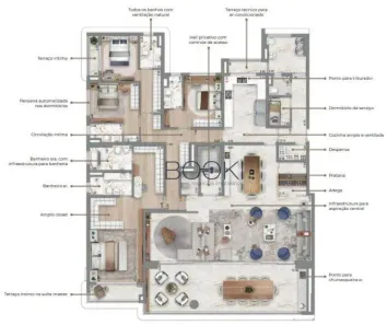 Apartamento com 4 Quartos à venda, 341m² no Campo Belo, São Paulo