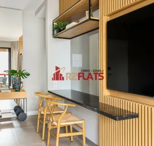 Flat com 1 Quarto para alugar, 45m² no Itaim Bibi, São Paulo