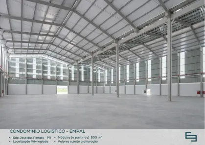 Galpão/Depósito/Armazém para alugar, 2400m² no Colônia Murici, São José dos Pinhais