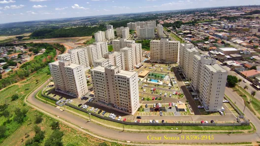 Apartamento com 2 Quartos à venda, 44m² no Parque das Cachoeiras, Valparaíso de Goiás