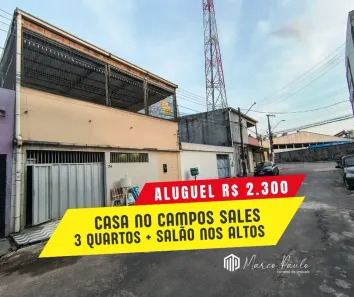 Casa com 3 Quartos para alugar, 120m² no Tarumã, Manaus