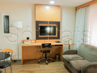 Flat com 1 Quarto para alugar, 28m² no Jardim Paulista, São Paulo