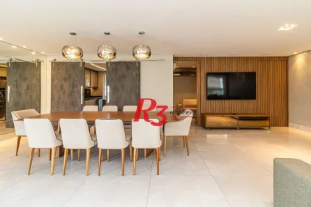 Apartamento com 4 Quartos à venda, 192m² no Gonzaga, Santos