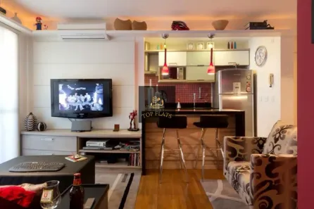 Flat com 1 Quarto para alugar, 40m² no Vila Nova Conceição, São Paulo