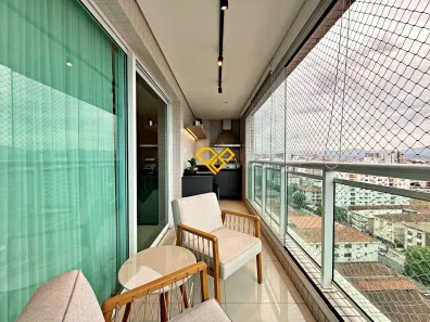 Apartamento com 3 Quartos à venda, 154m² no Embaré, Santos
