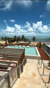 Flat com 1 Quarto à venda, 23m² no Cabo Branco, João Pessoa