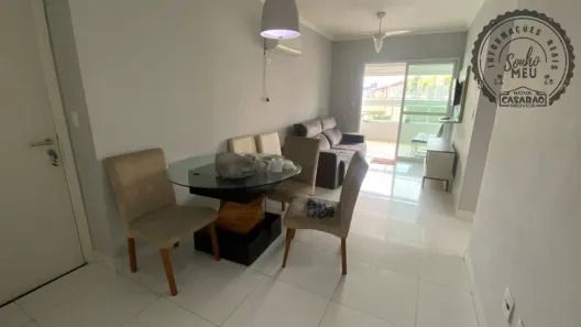 Apartamento com 2 Quartos para alugar, 80m² no Mirim, Praia Grande