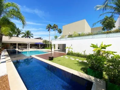 Casa de Condomínio com 6 Quartos para alugar, 1210m² no Jardim Acapulco, Guarujá