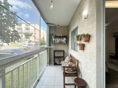 Apartamento com 3 Quartos à venda, 91m² no Praia da Baleia, Serra
