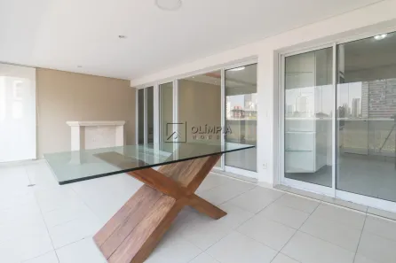 Apartamento com 3 Quartos para alugar, 138m² no Brooklin Paulista, São Paulo
