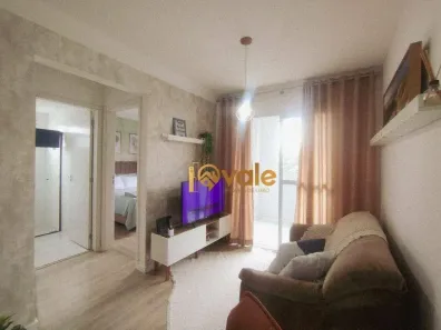 Apartamento com 2 Quartos para alugar, 52m² no Jardim das Indústrias, Jacareí