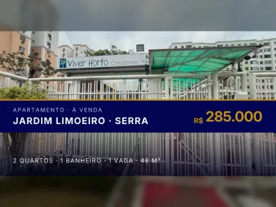 Apartamento com 2 Quartos à venda, 48m² no Jardim Limoeiro, Serra