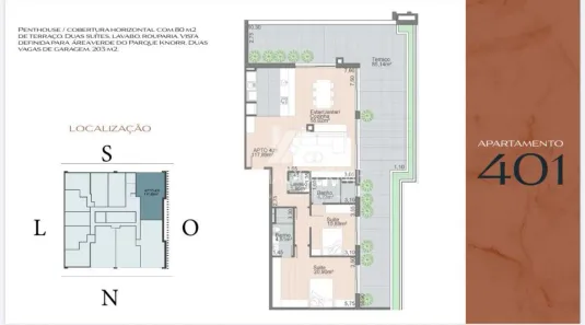 Apartamento com 2 Quartos à venda, 119m² no Vila Suica, Gramado