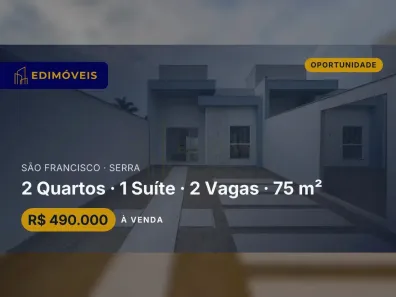 Casa com 2 Quartos à venda, 75m² no São Francisco, Serra
