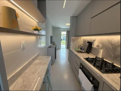 Casa de Condomínio com 2 Quartos à venda, 63m² no Itacimirim (Monte Gordo), Camaçari