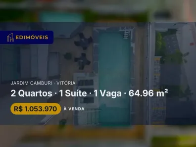 Apartamento com 2 Quartos à venda, 64m² no Jardim Camburi, Vitória