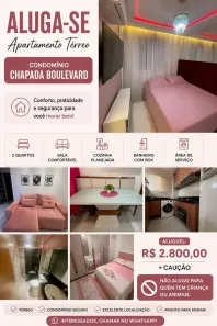 Apartamento com 2 Quartos para alugar, 40m² no Terceiro, Cuiabá