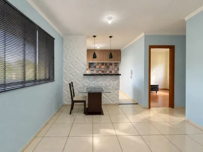 Apartamento com 2 Quartos para alugar, 47m² no Conjunto Habitacional Sílvio Passalacqua, Ribeirão Preto