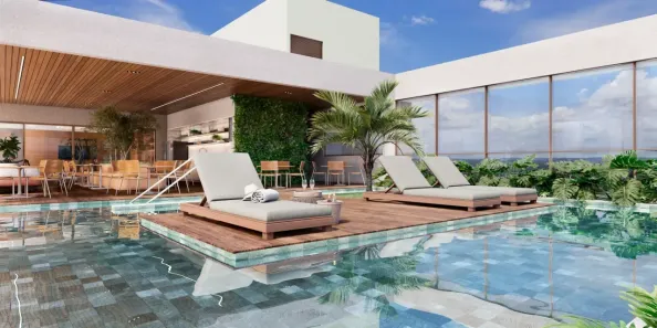 Apartamento com 1 Quarto à venda, 29m² no Pina, Recife