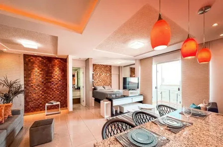 Flat com 1 Quarto para alugar, 57m² no Jardim Goiás, Goiânia