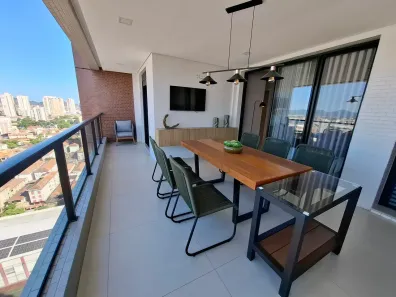Apartamento com 3 Quartos à venda, 121m² no Aparecida, Santos