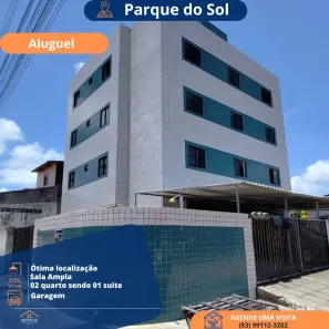 Apartamento com 2 Quartos para alugar, 60m² no Gramame, João Pessoa