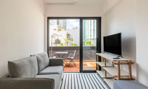 Apartamento com 2 Quartos para alugar, 73m² no República, São Paulo