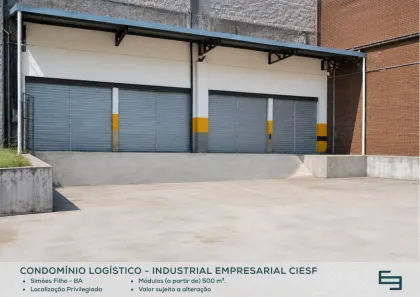 Galpão/Depósito/Armazém para alugar, 1700m² no Cia Sul, Simões Filho