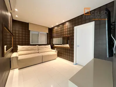 Apartamento com 3 Quartos para alugar, 203m² no Gonzaga, Santos