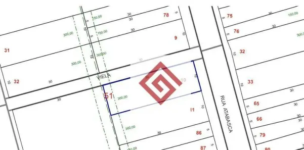 Lote/Terreno à venda, 300m² no Jardim Santo Alberto, Santo André