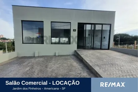 Sala Comercial para alugar, 243m² no Loteamento Residencial Jardim dos Pinheiros, Americana
