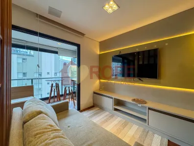 Apartamento com 1 Quarto para venda ou aluguel, 38m² no Campo Belo, São Paulo
