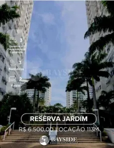 Apartamento com 3 Quartos para alugar, 113m² no Barra Olímpica, Rio de Janeiro