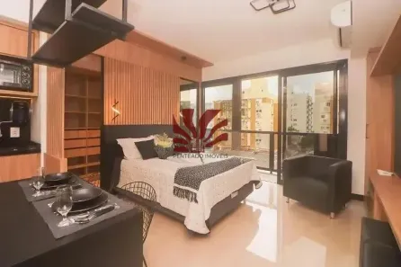 Apartamento com 1 Quarto para venda ou aluguel, 37m² no Boa Vista, Porto Alegre
