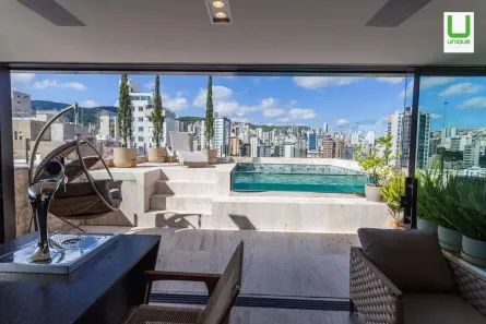 Cobertura com 3 Quartos à venda, 210m² no Sion, Belo Horizonte